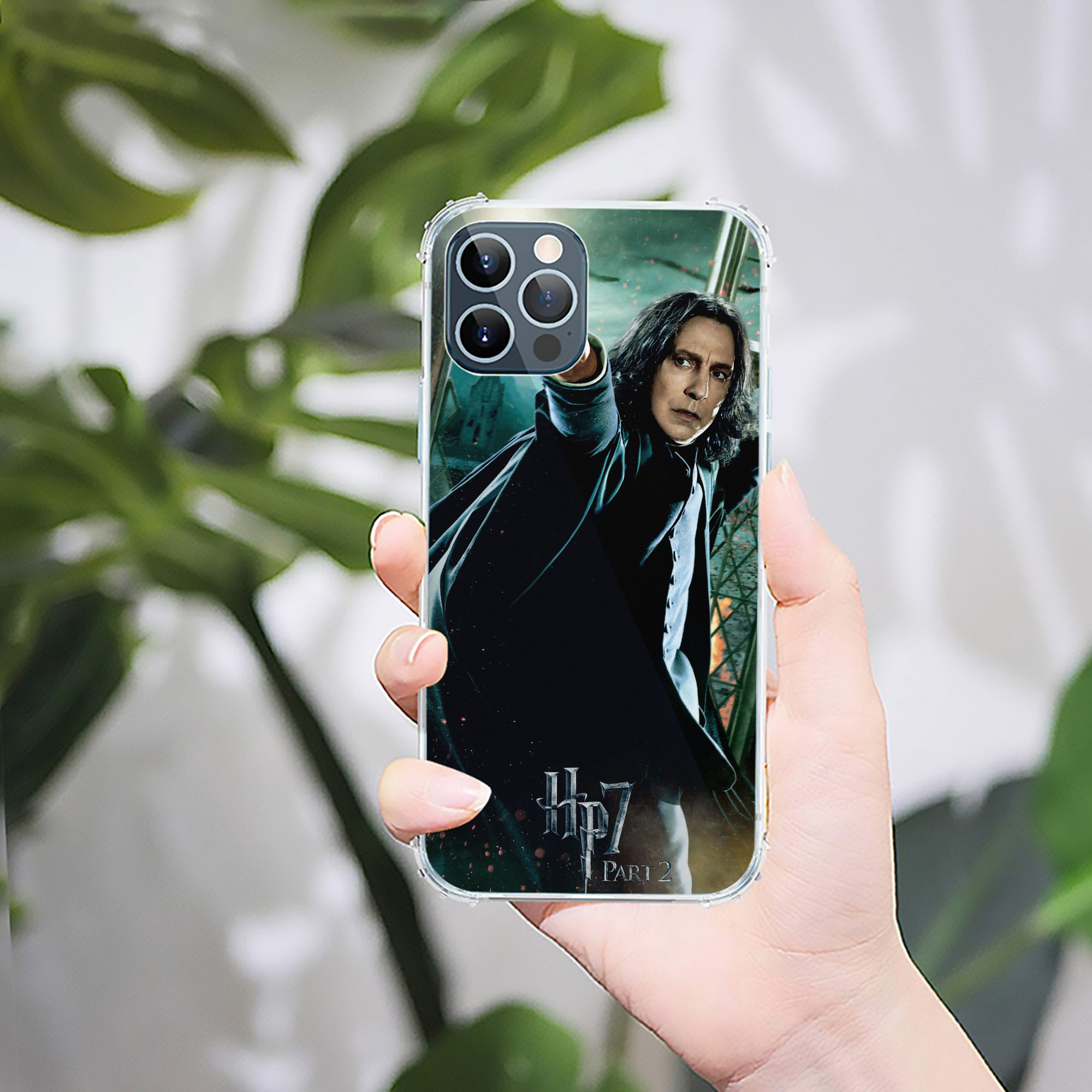 （画像用） Harry Potter ハリー・ポッターシリーズ 【iPhone 12シリーズ対応】透明スマホケース（クリアソフトケース）